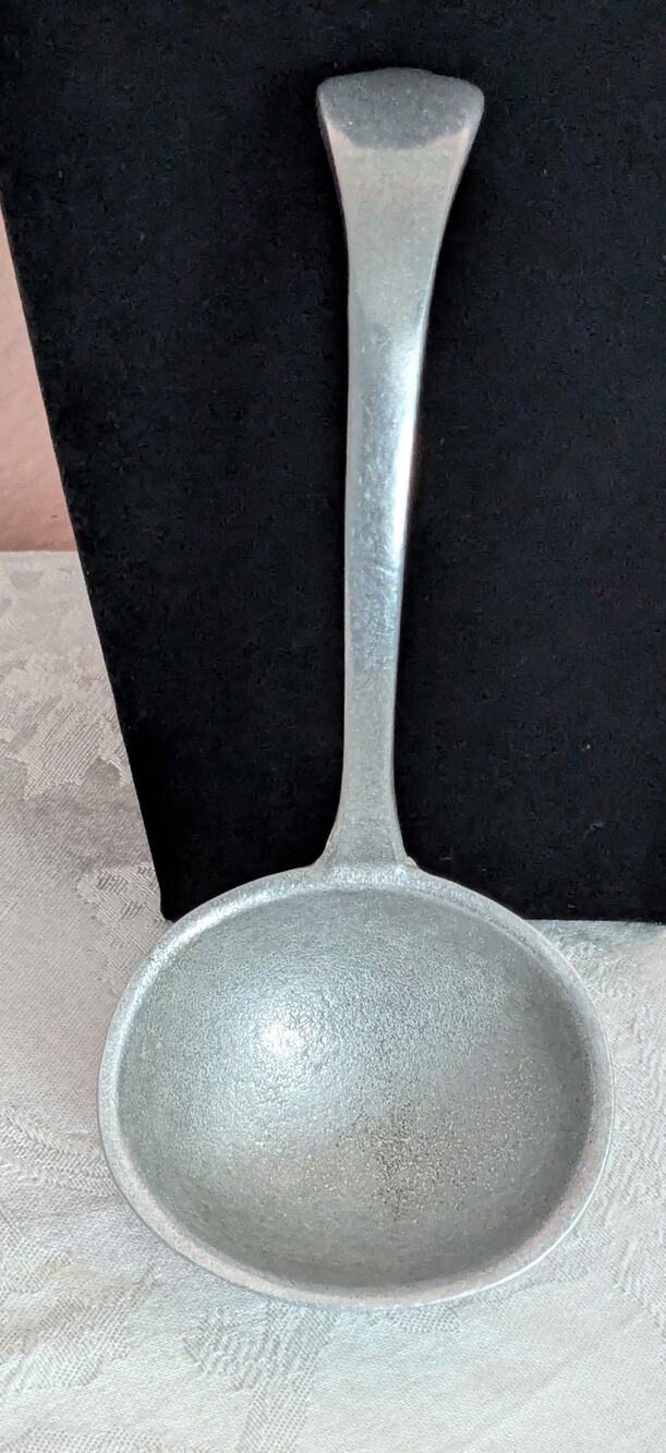 Vintage Wilton Armetale Pewter Soup Gravy Ladle 7.5" Short Handle Columbia PA